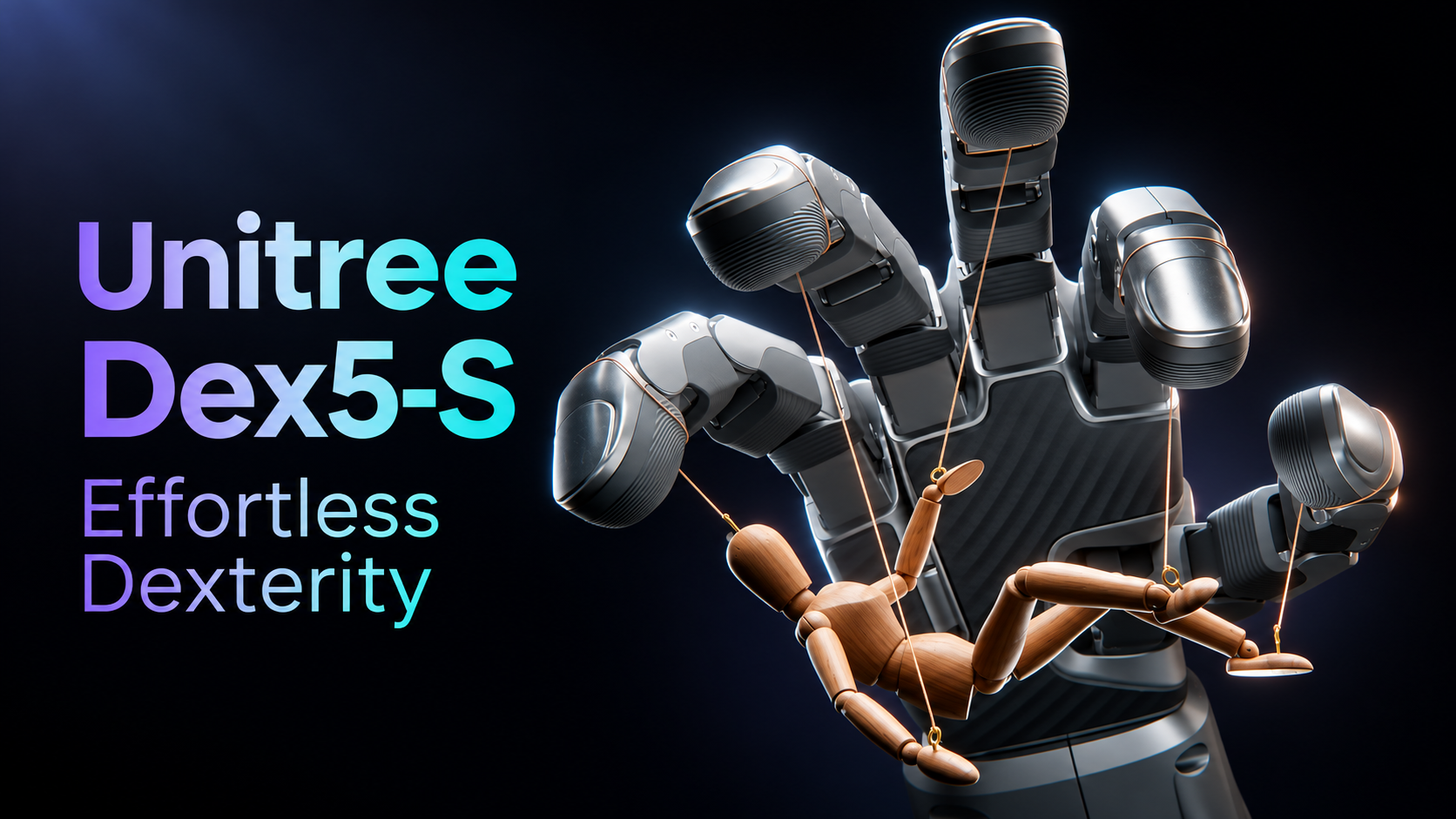 Unitree launches Dex5-S 22-DoF dexterous hand from $6,500