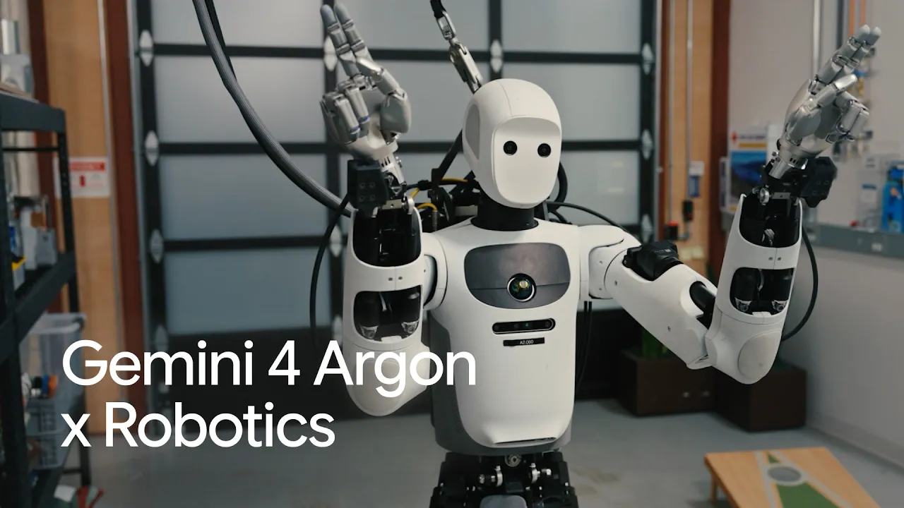 Google DeepMind demonstrates Gemini 4 Argon on Apptronik Apollo through video-to-simulation robotics pipeline