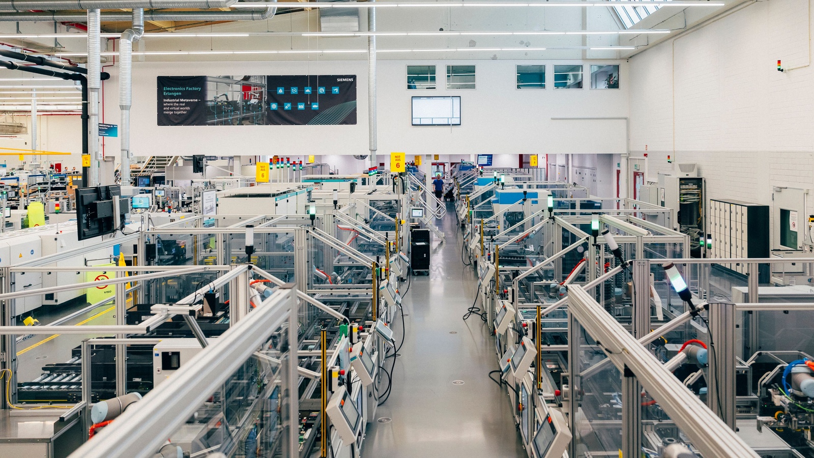 Siemens and NVIDIA test AI-driven inspection and factory planning in Erlangen