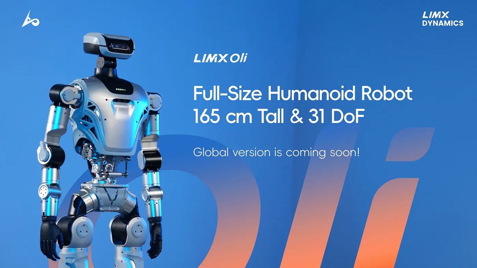 LimX Dynamics launches Oli full-size humanoid for embodied-AI developers
