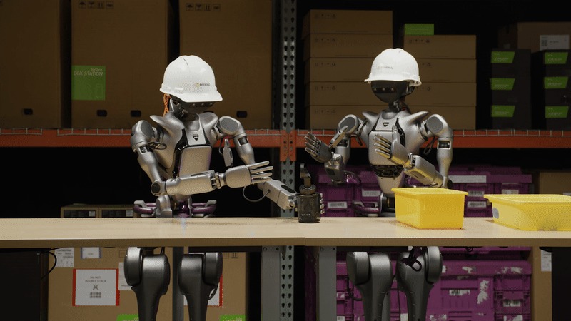 NVIDIA releases Isaac GR00T N1 open humanoid foundation model
