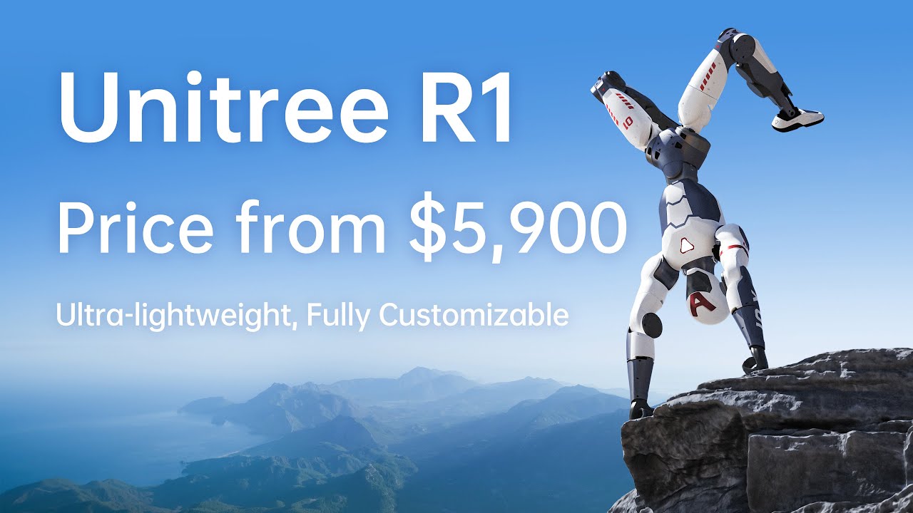 Unitree introduces R1 as a lower-priced humanoid development platform