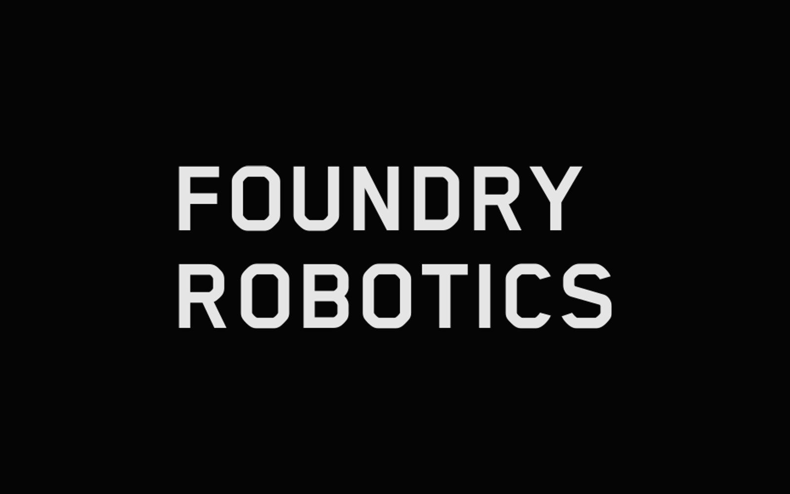Foundry Robotics company media