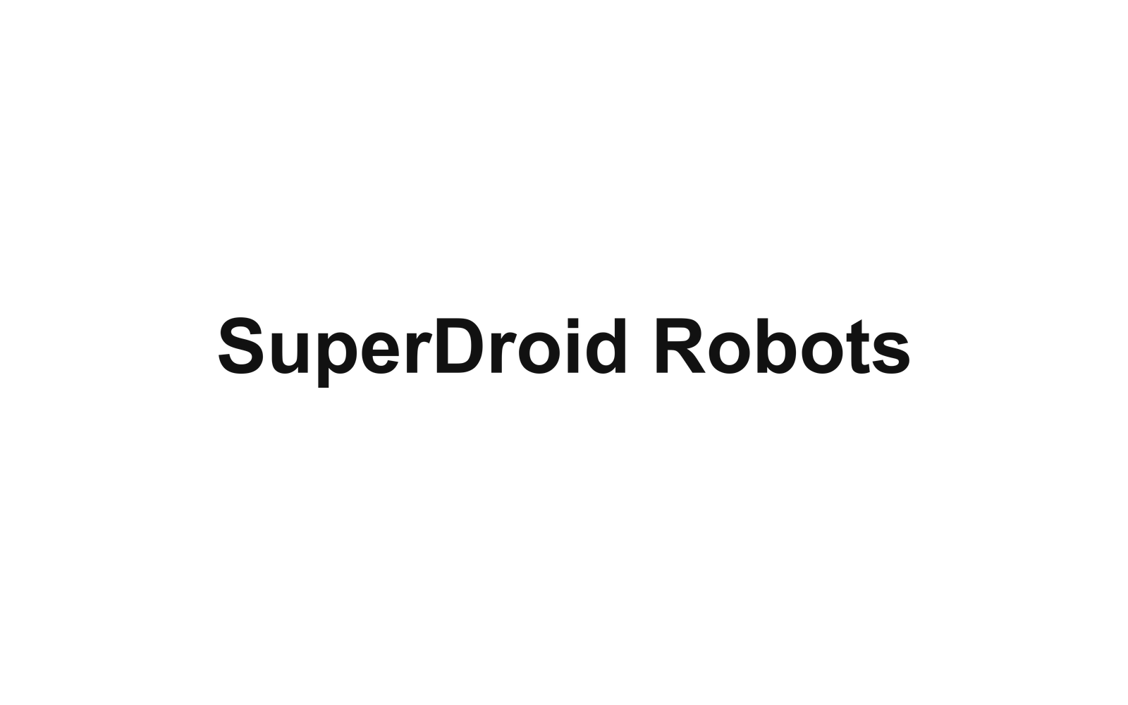 SuperDroid Robots company media