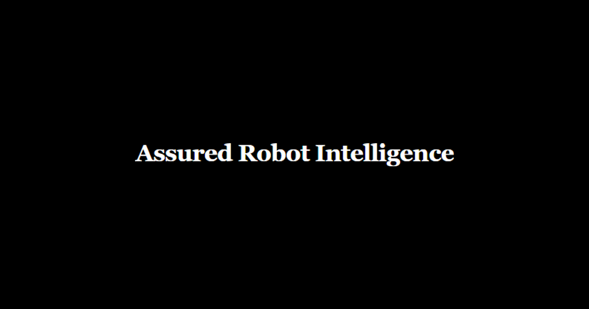 Assured Robot Intelligence company media