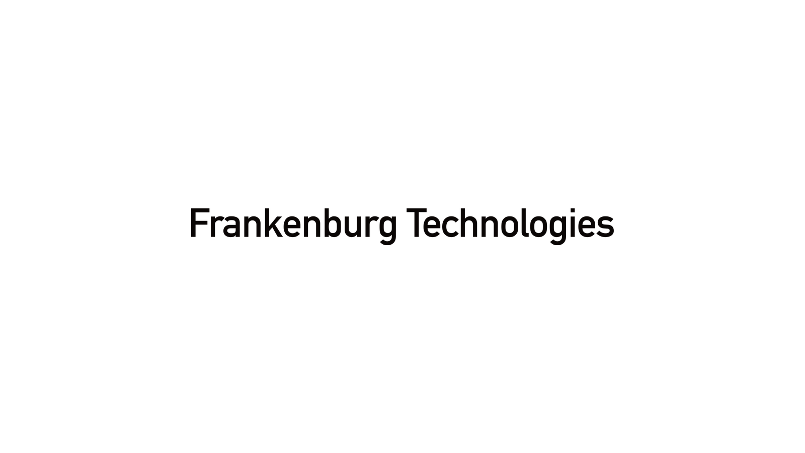 Frankenburg Technologies company media