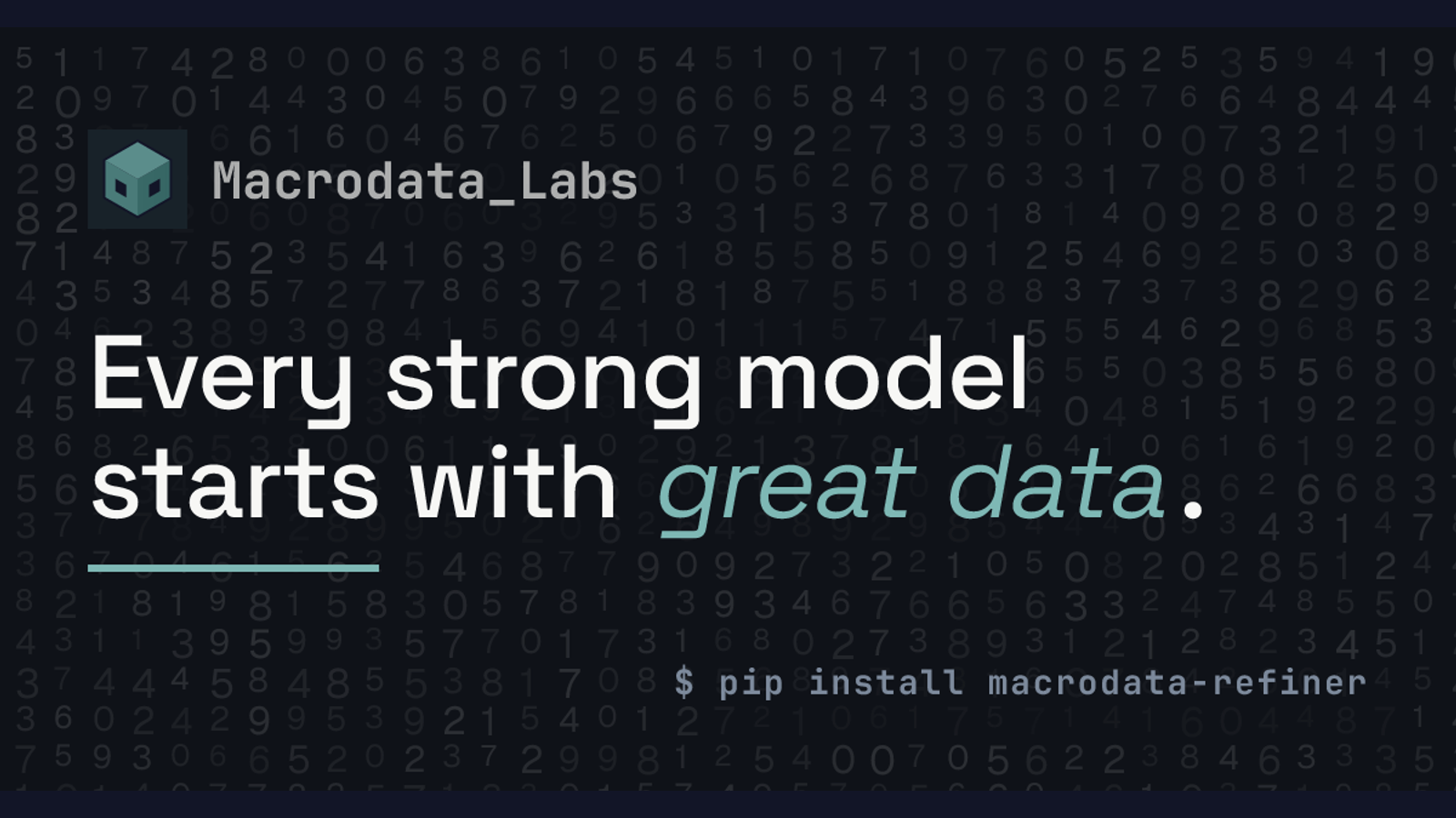 Macrodata Labs company media