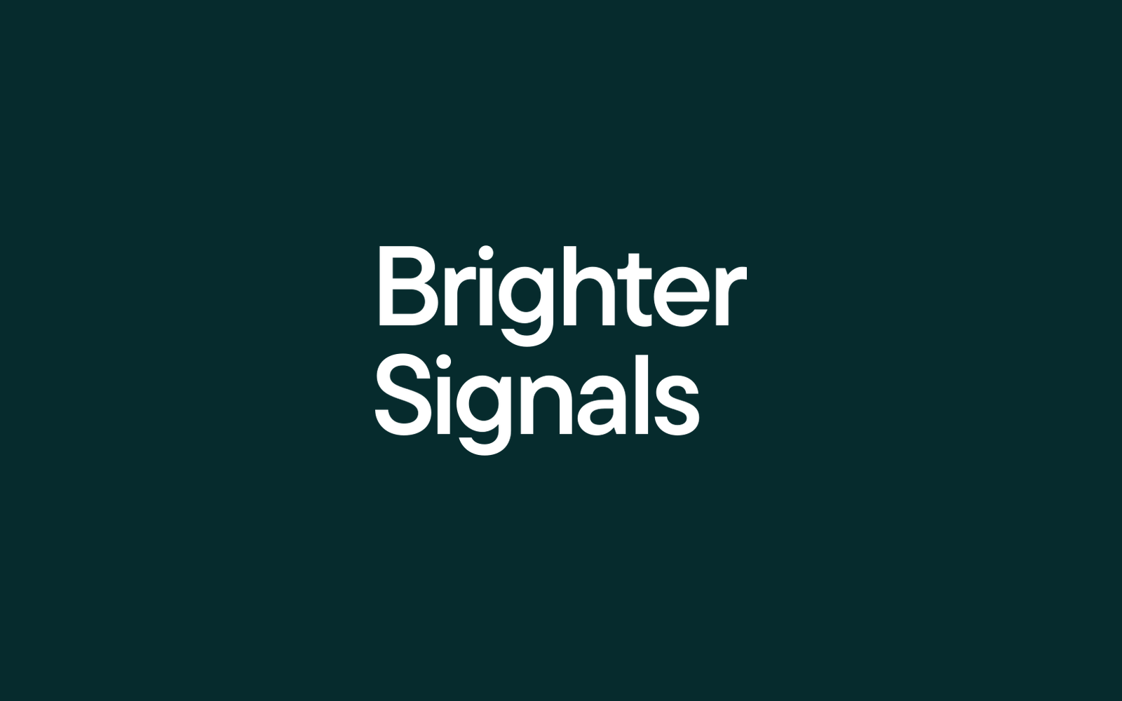 Brighter Signals company media