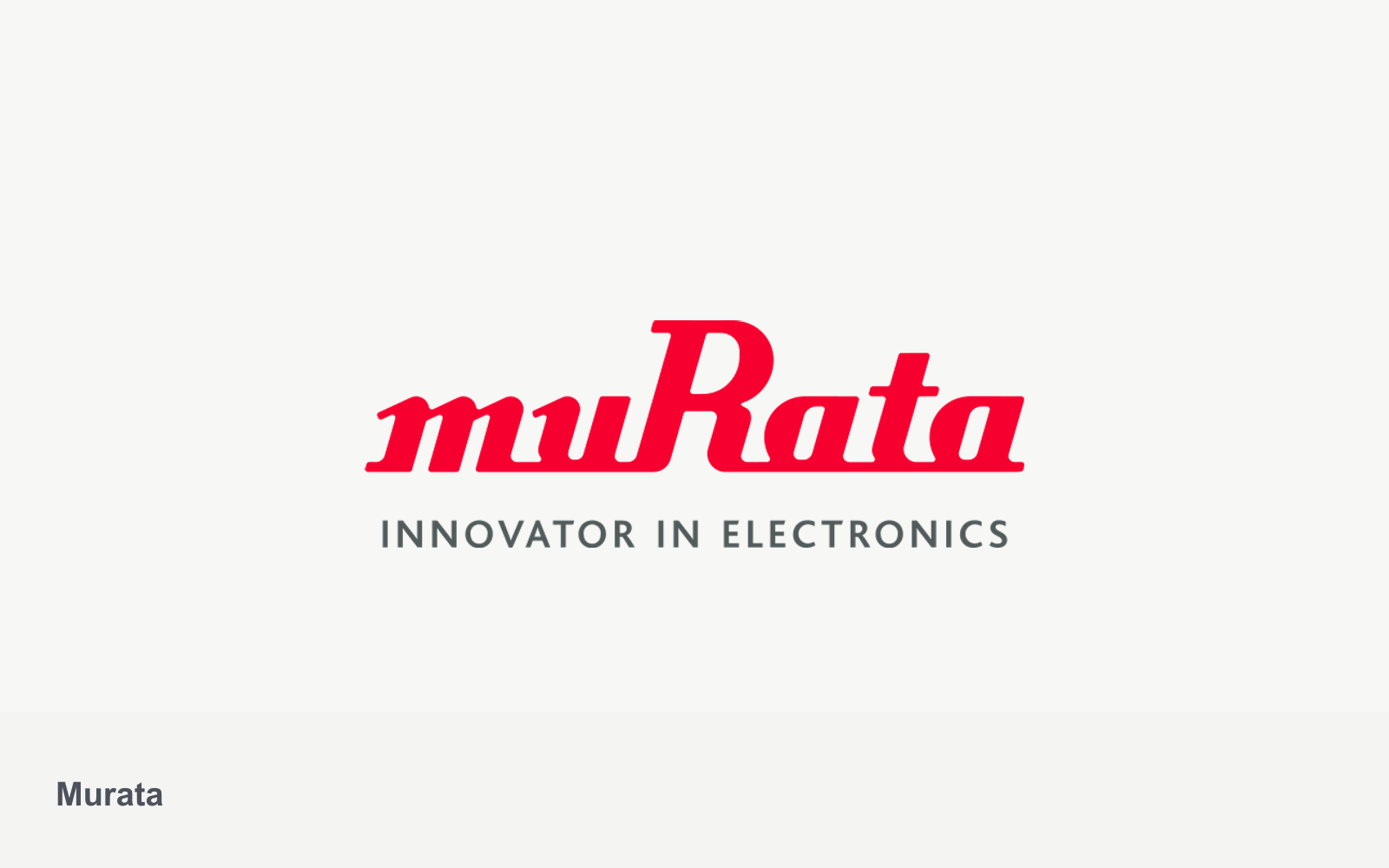 Murata company media