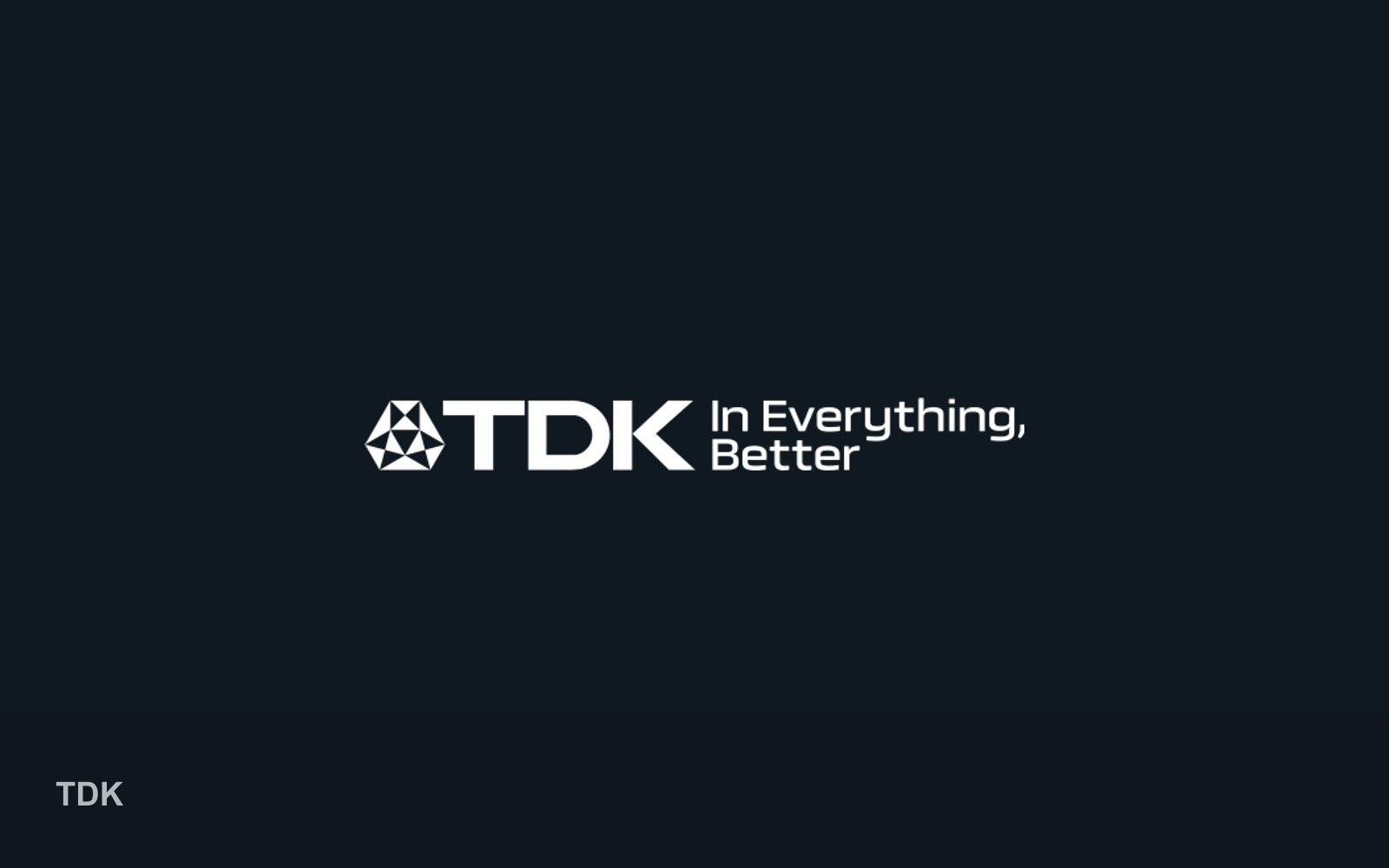 TDK company media