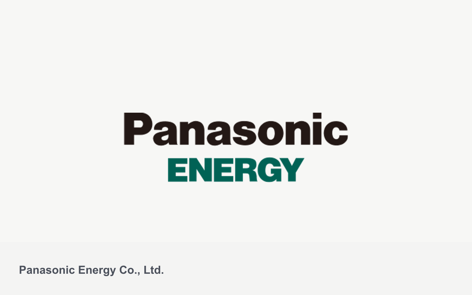 Panasonic Energy Co., Ltd. company media